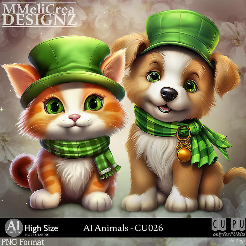 (image for) AI - ANIMALS CU026 (CU4PU/PNG)